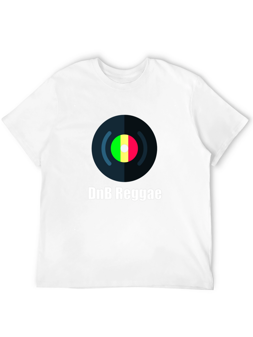DnB Reggae Graphic Tee - Cool Music Shirt
