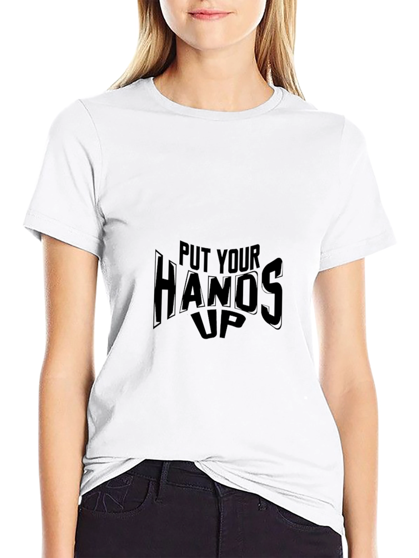 Put Your Hands Up Graphic T-Shirt