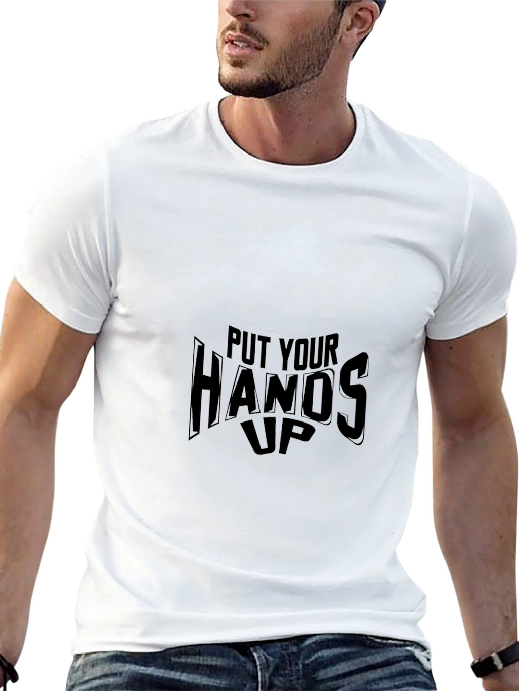 Put Your Hands Up Graphic T-Shirt