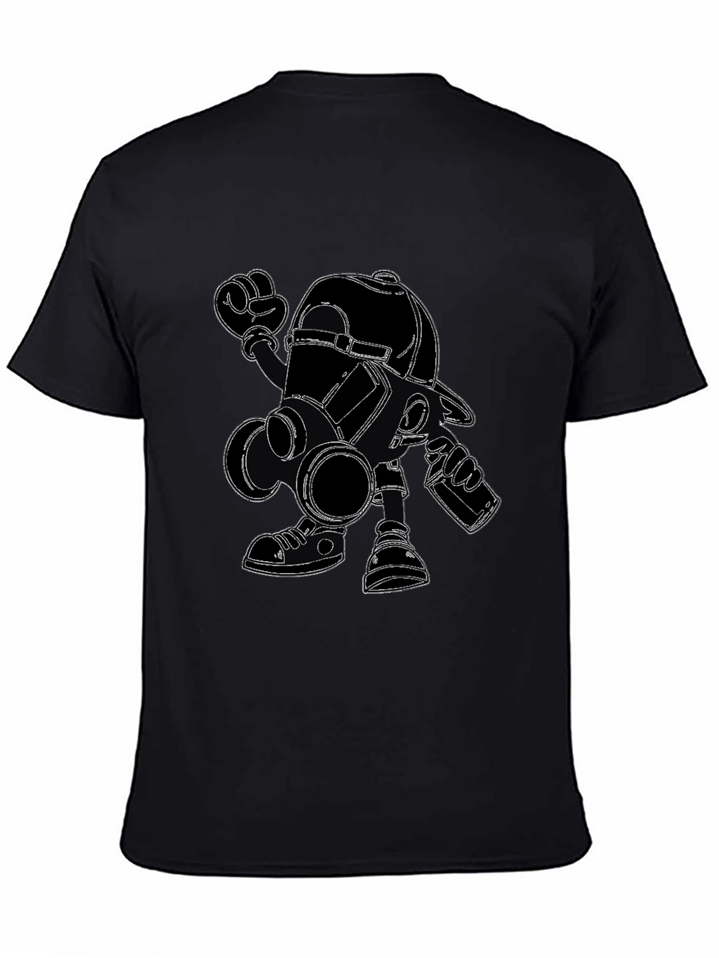Graphic Print Crew Neck Short Sleeve T-Shirt
