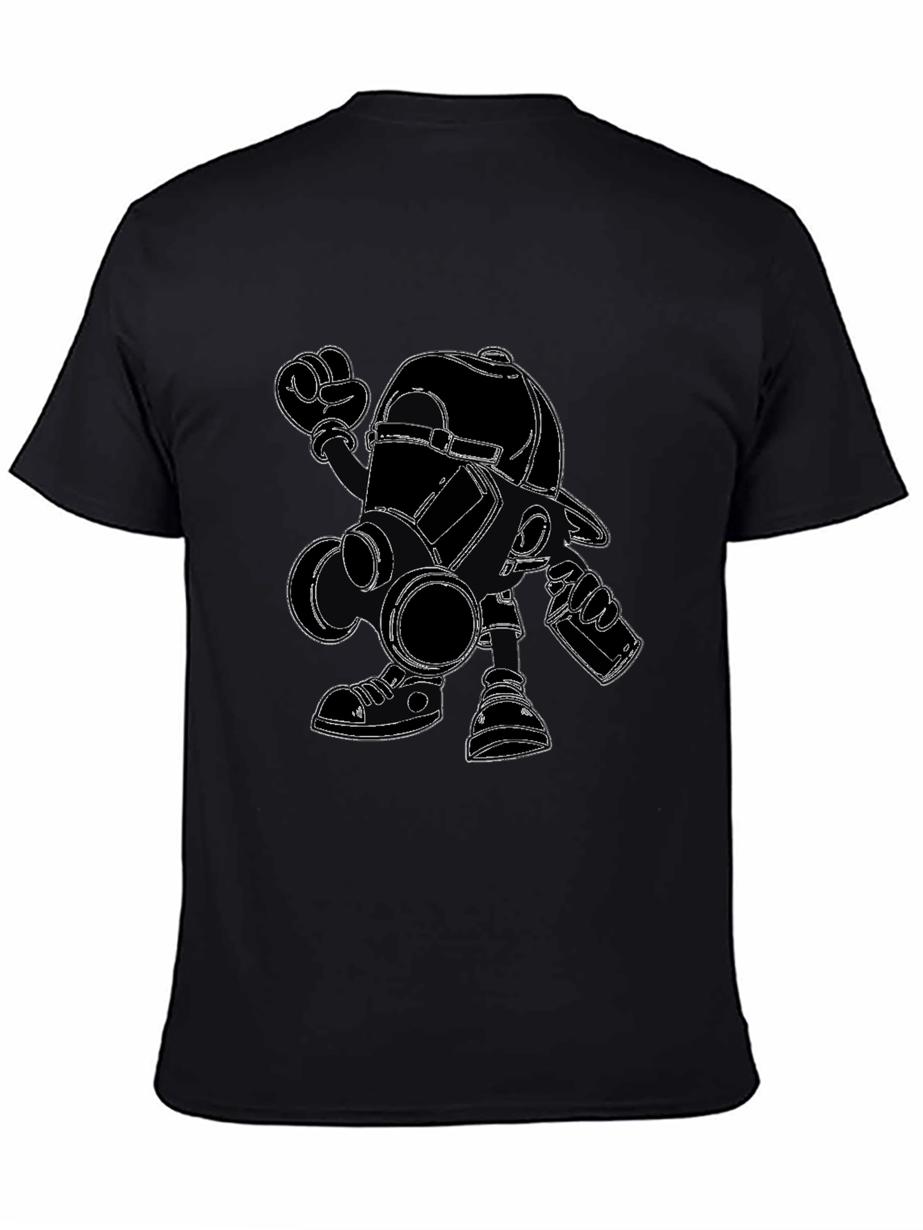 Graphic Print Crew Neck Short Sleeve T-Shirt