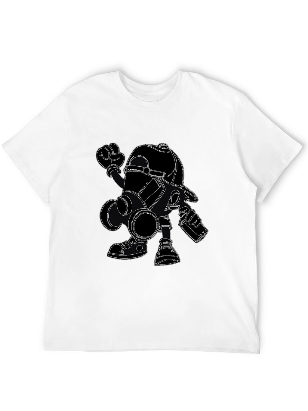 Graphic Print Crew Neck Short Sleeve T-Shirt