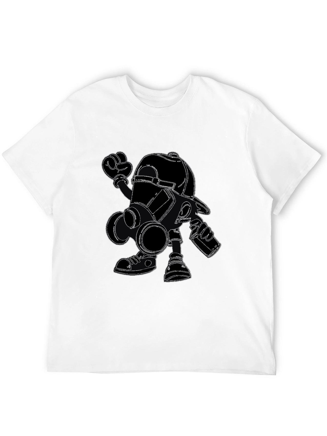 Graphic Print Crew Neck Short Sleeve T-Shirt