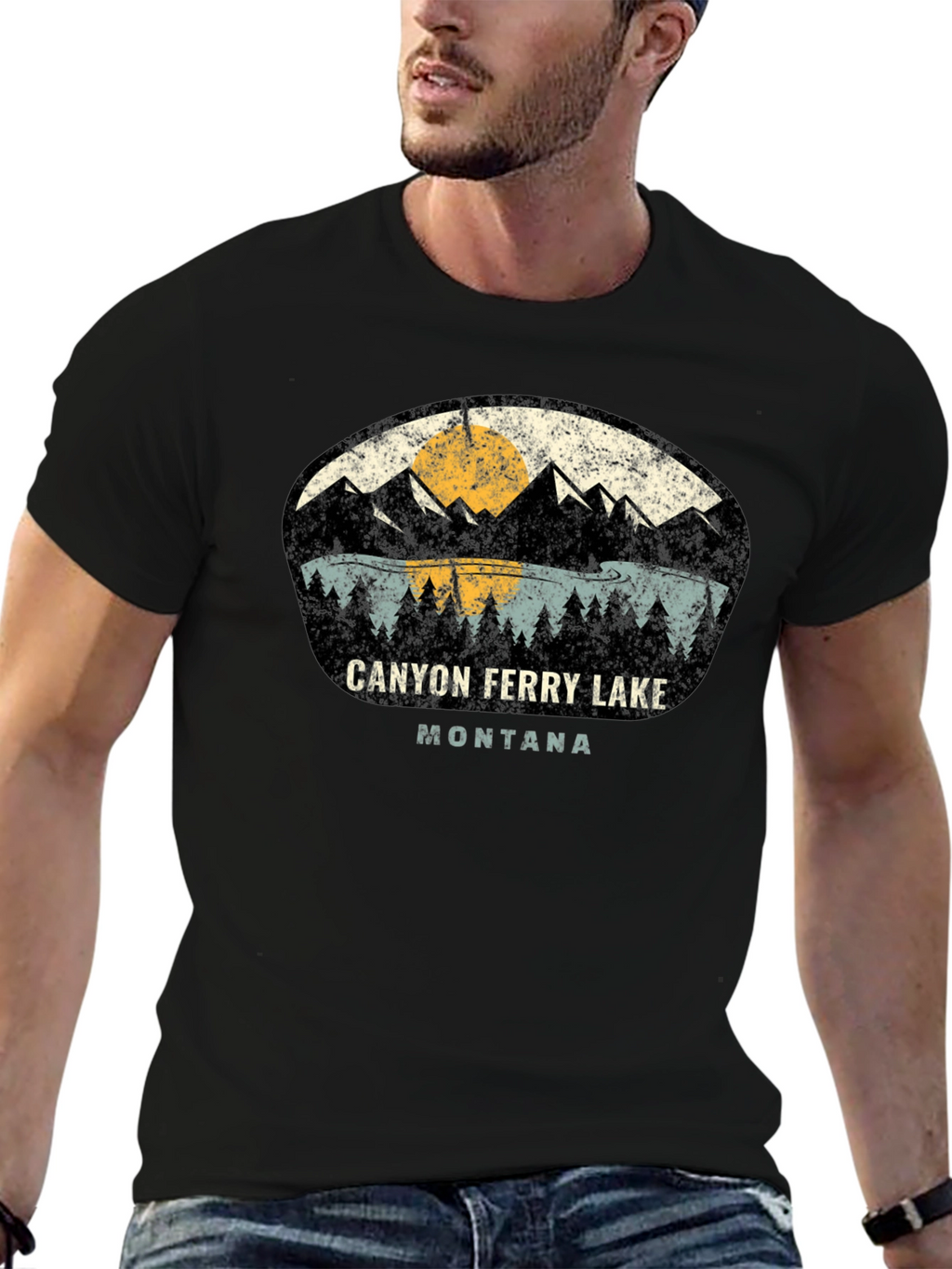 Canyon Ferry Lake Montana T-Shirt