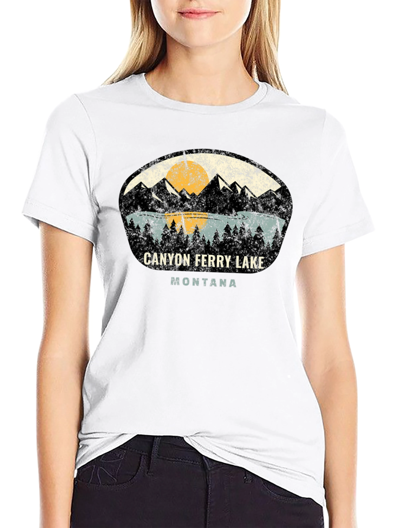 Canyon Ferry Lake Montana T-Shirt