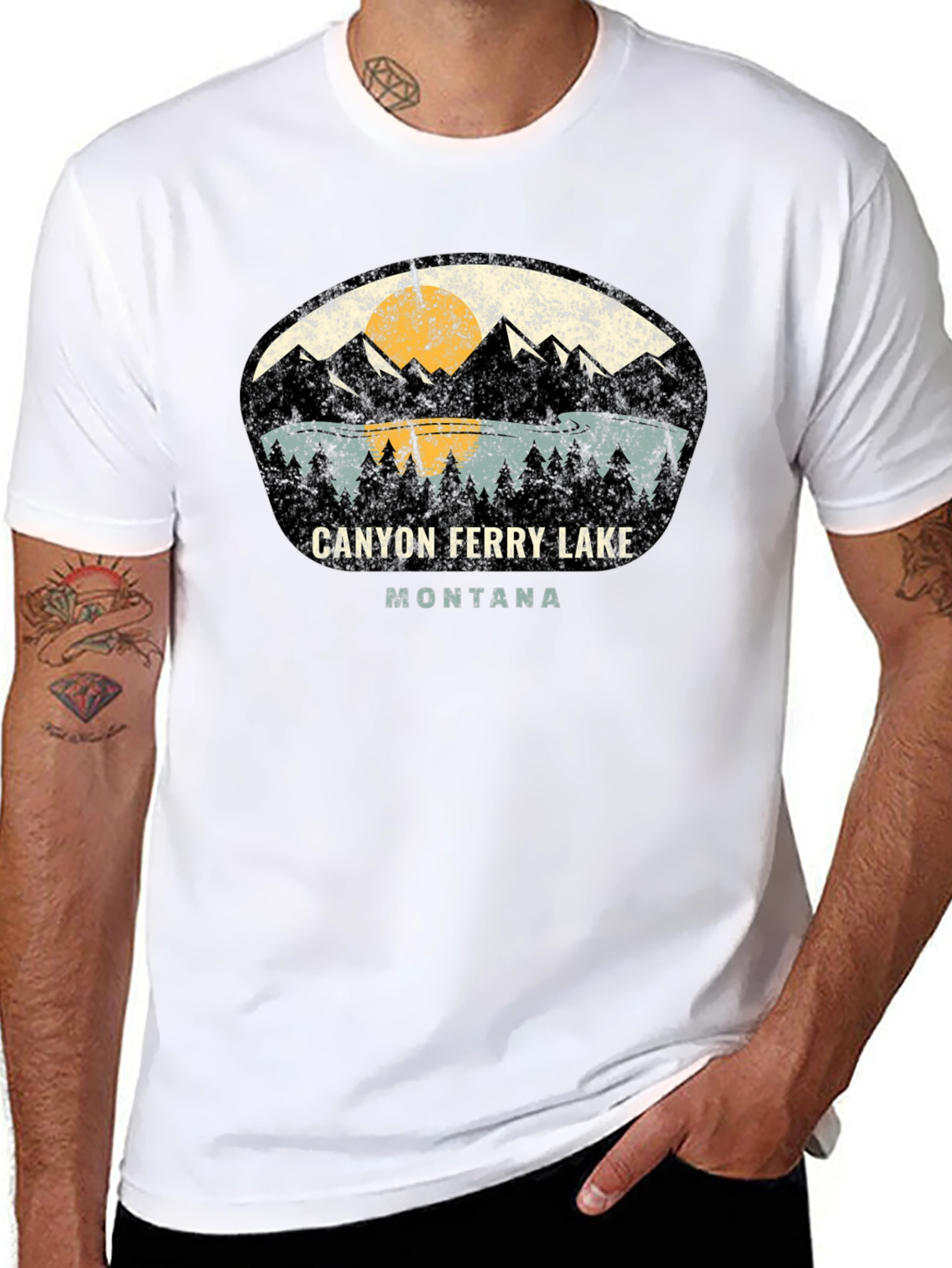 Canyon Ferry Lake Montana T-Shirt