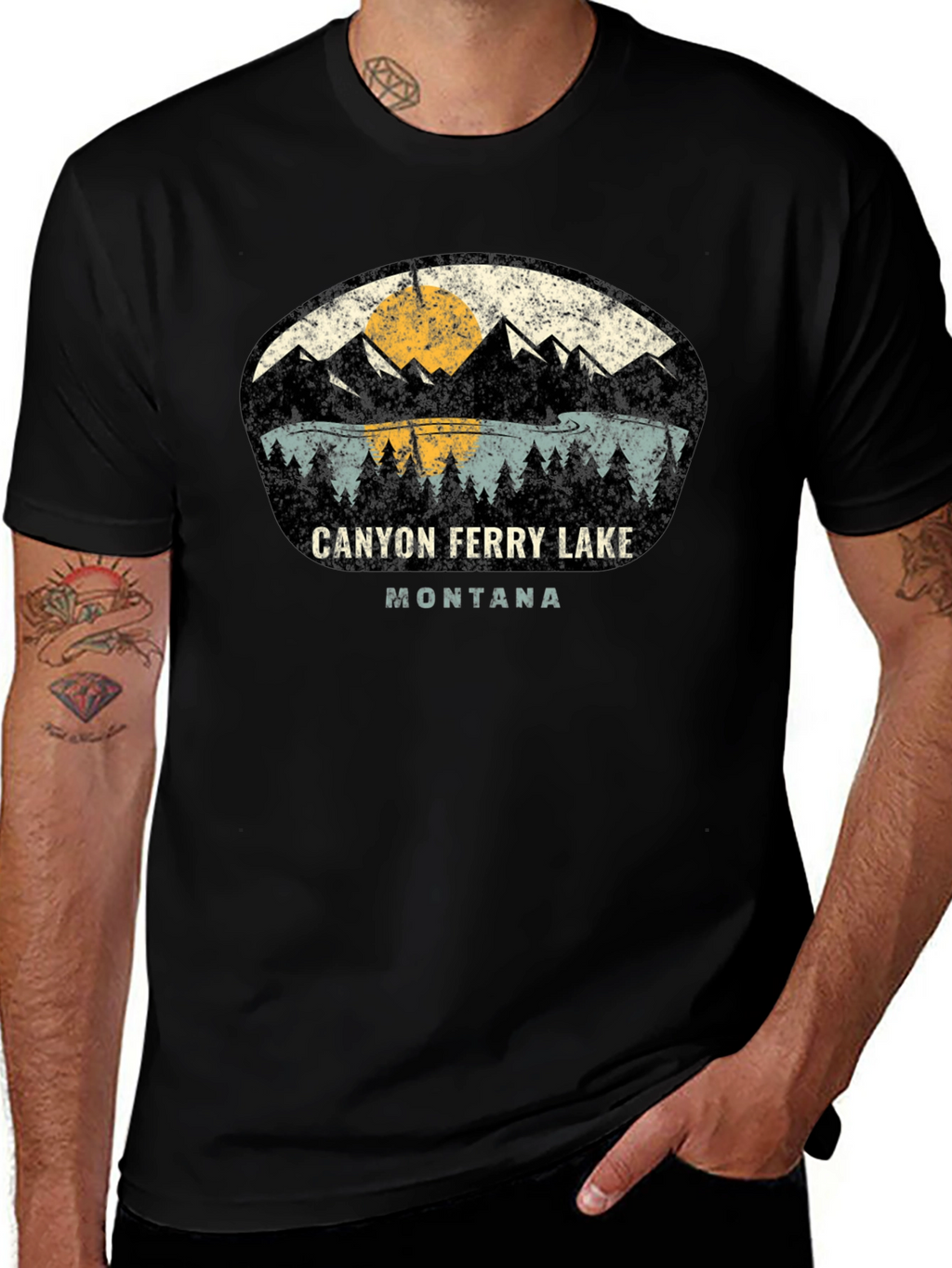 Canyon Ferry Lake Montana T-Shirt