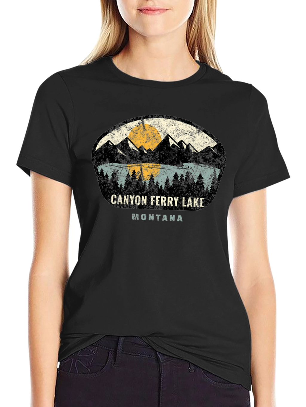 Canyon Ferry Lake Montana T-Shirt