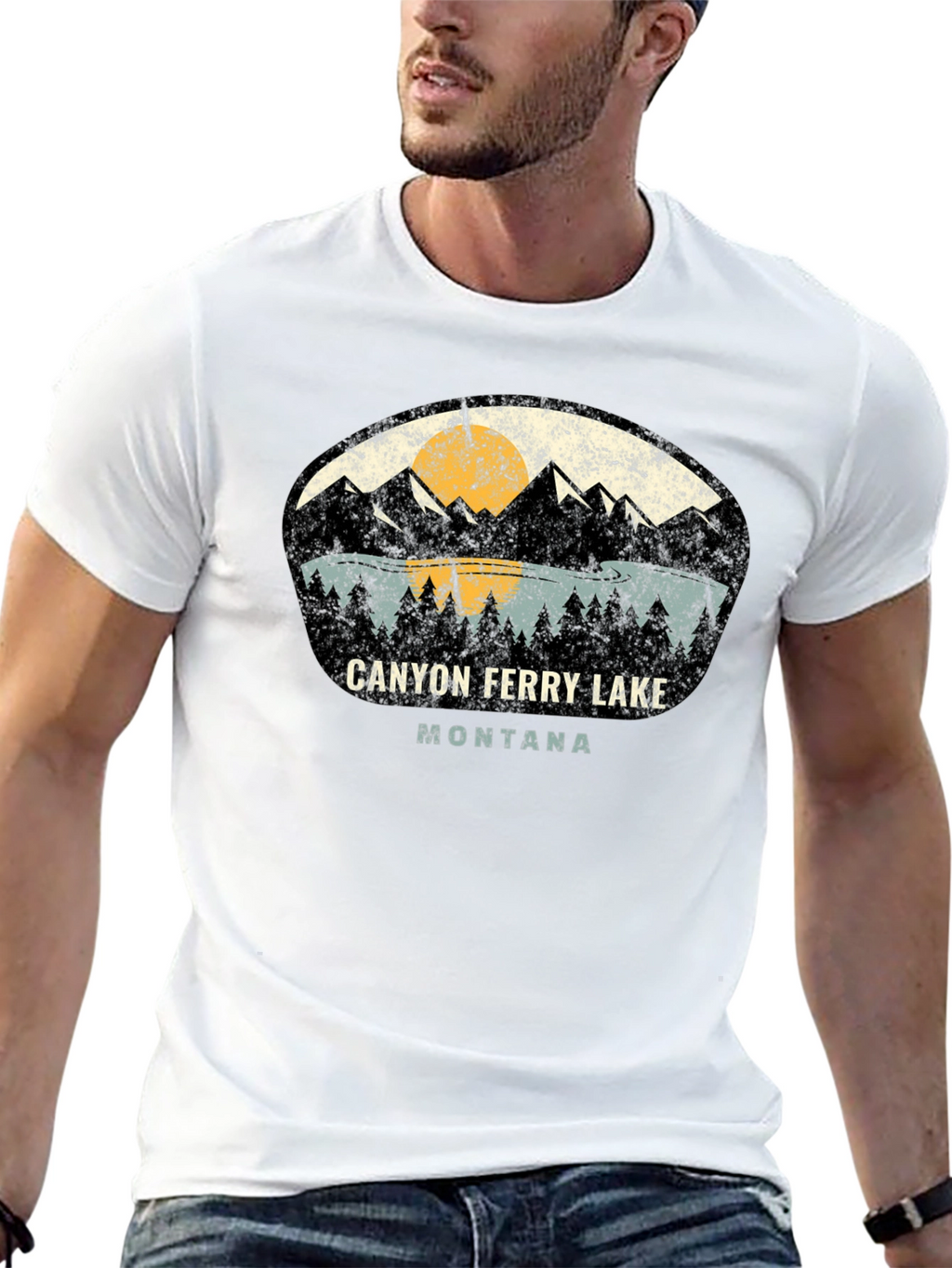 Canyon Ferry Lake Montana T-Shirt