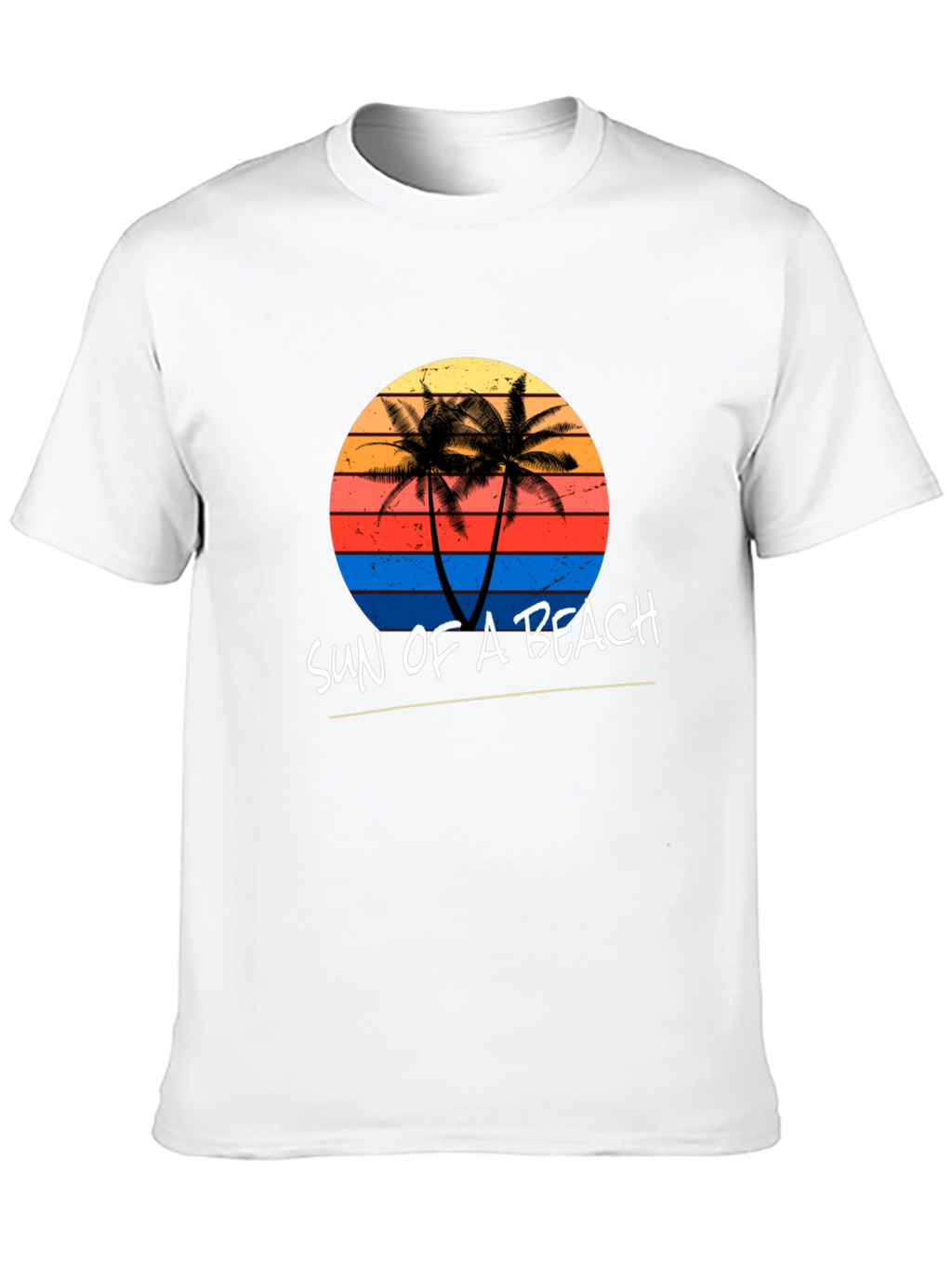 Sun of a Beach Graphic Tee - Black T-Shirt