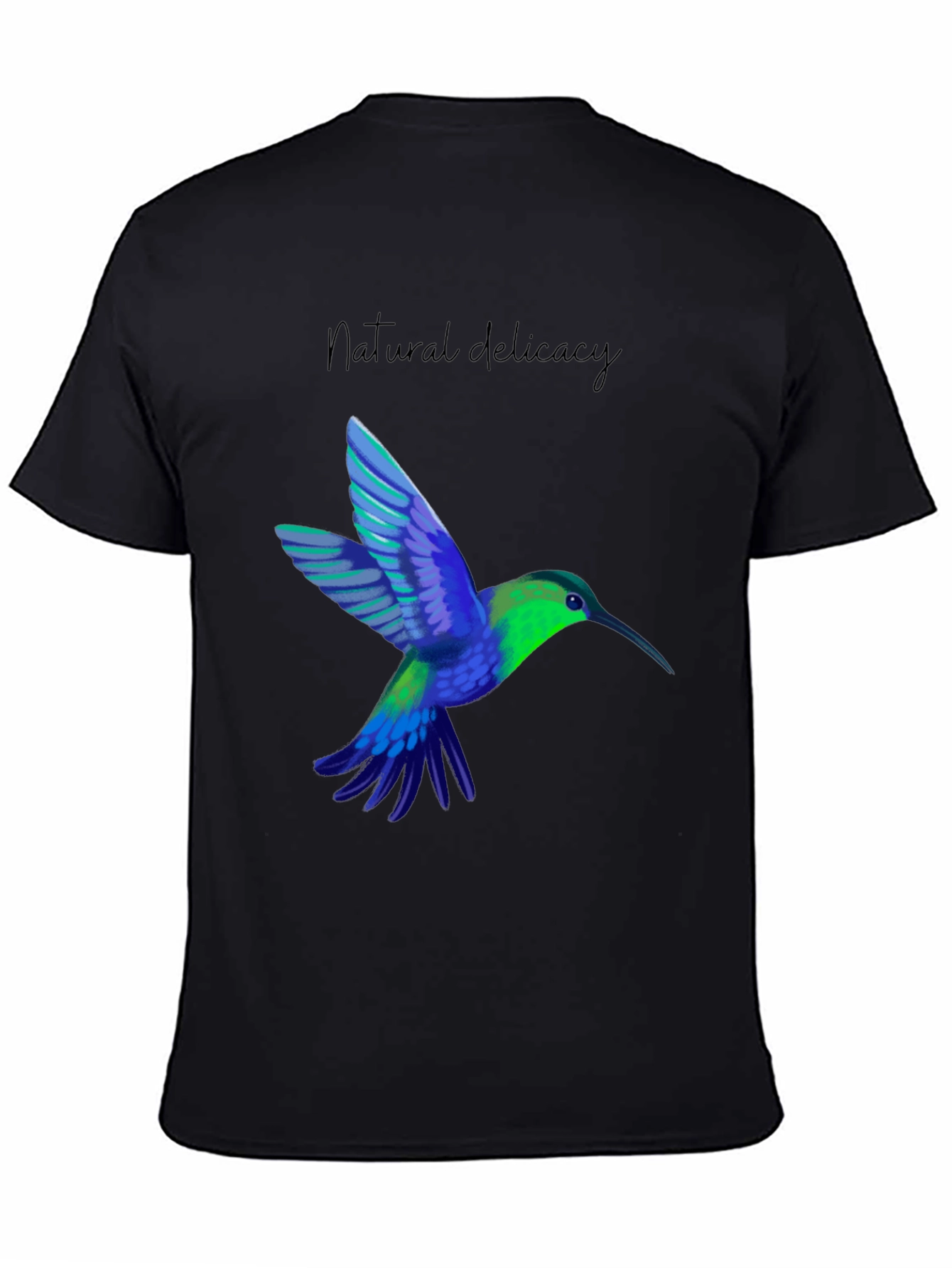Hummingbird Graphic Tee - Natural Delicacy