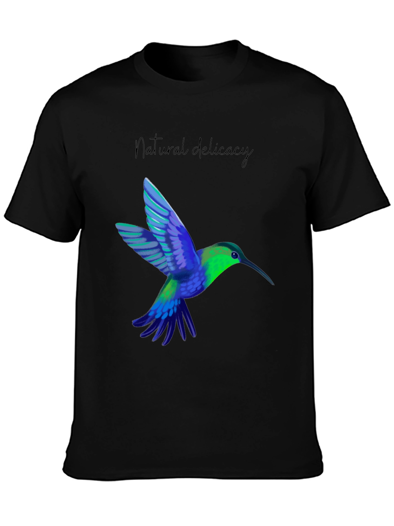 Hummingbird Graphic Tee - Natural Delicacy