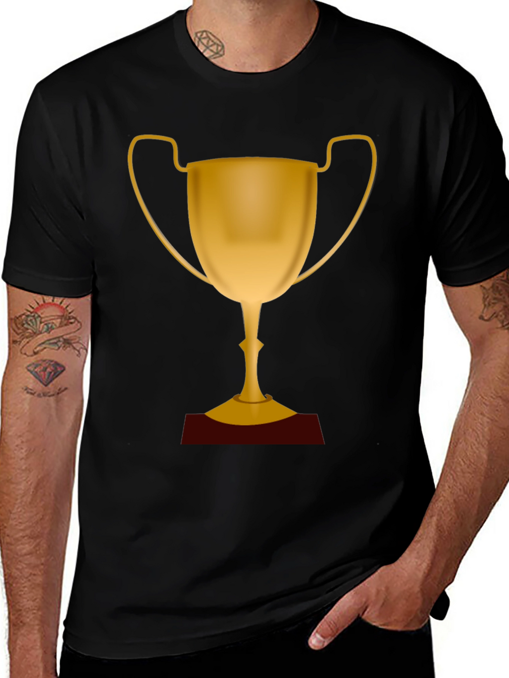 Winners Cup Graphic Tee - Black
