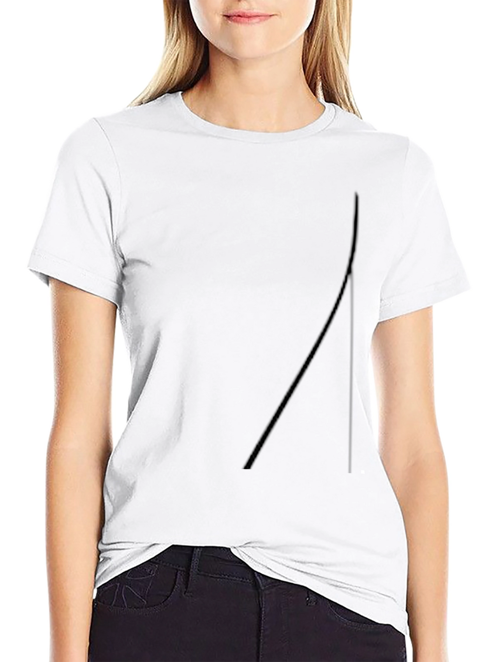 Mens Black Casual T-Shirt
