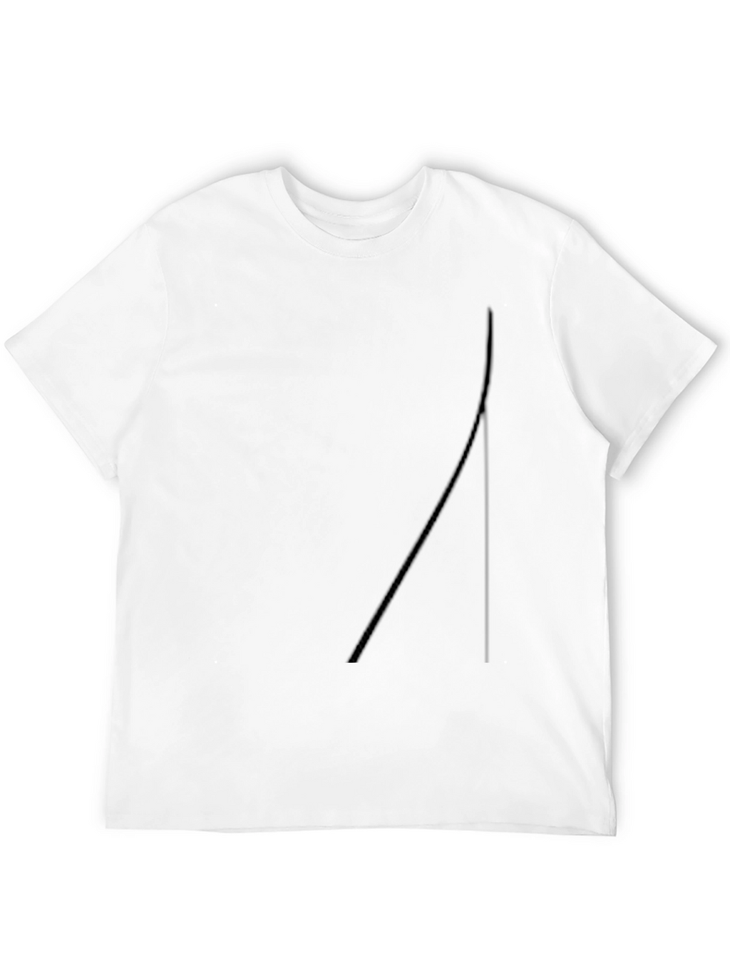 Mens Black Casual T-Shirt