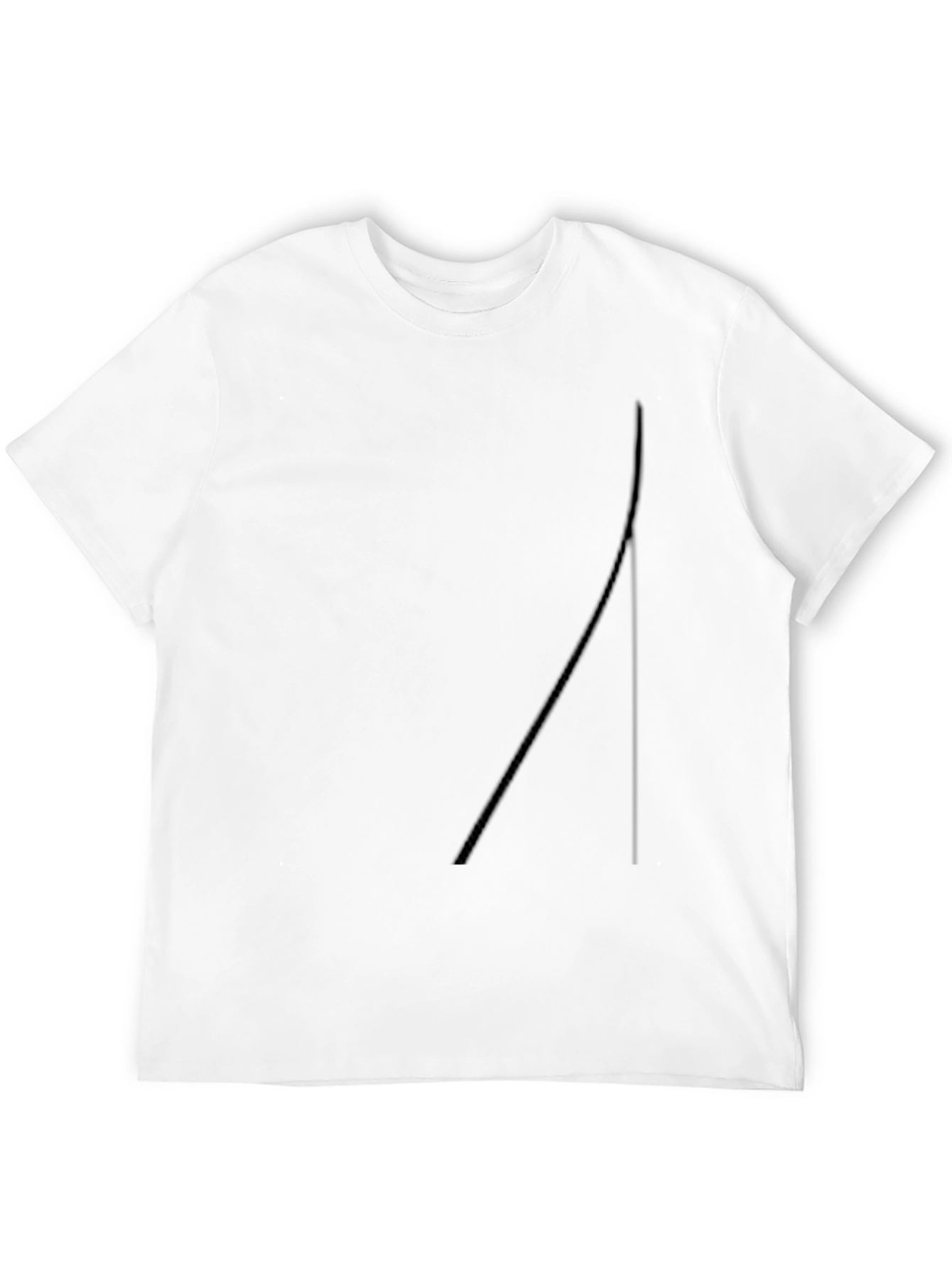 Mens Black Casual T-Shirt