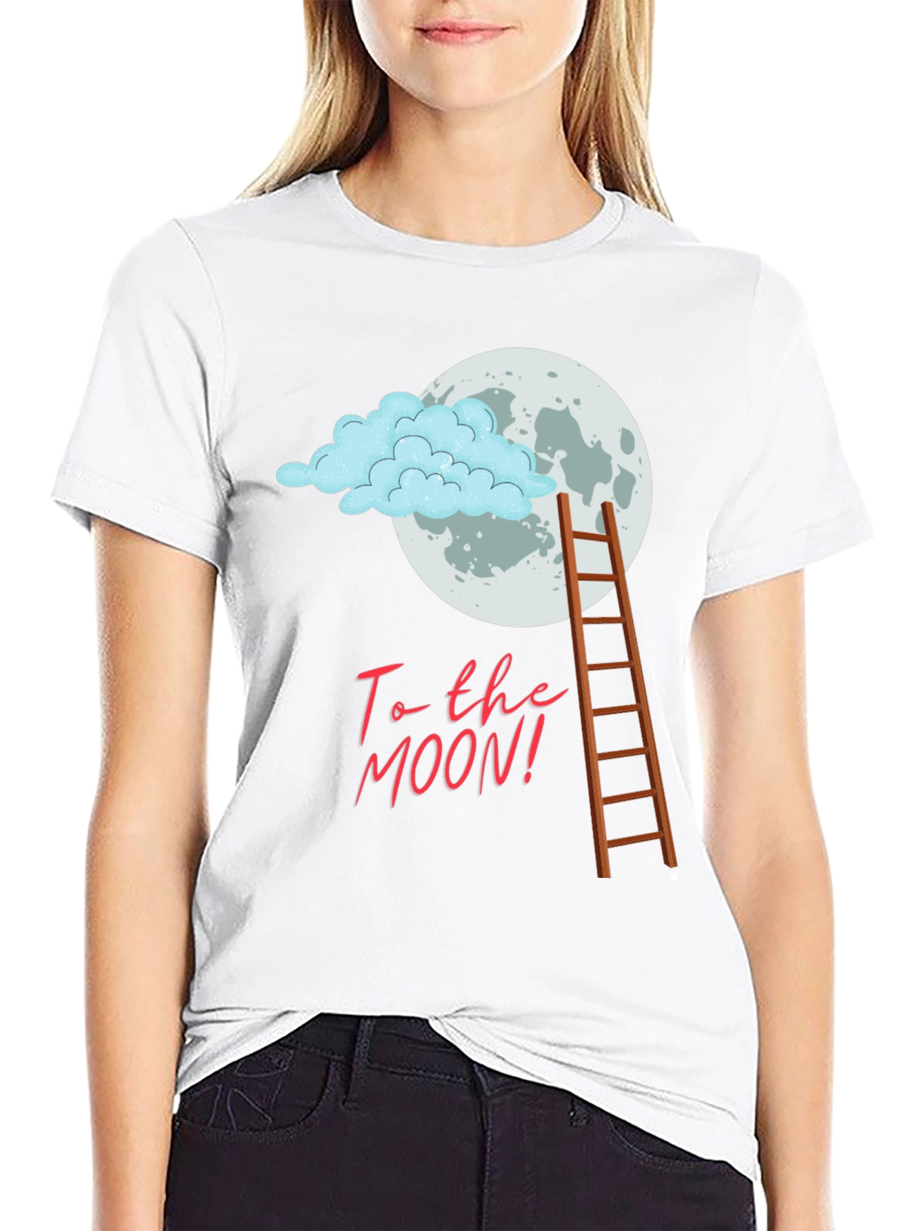 To the Moon Graphic Tee