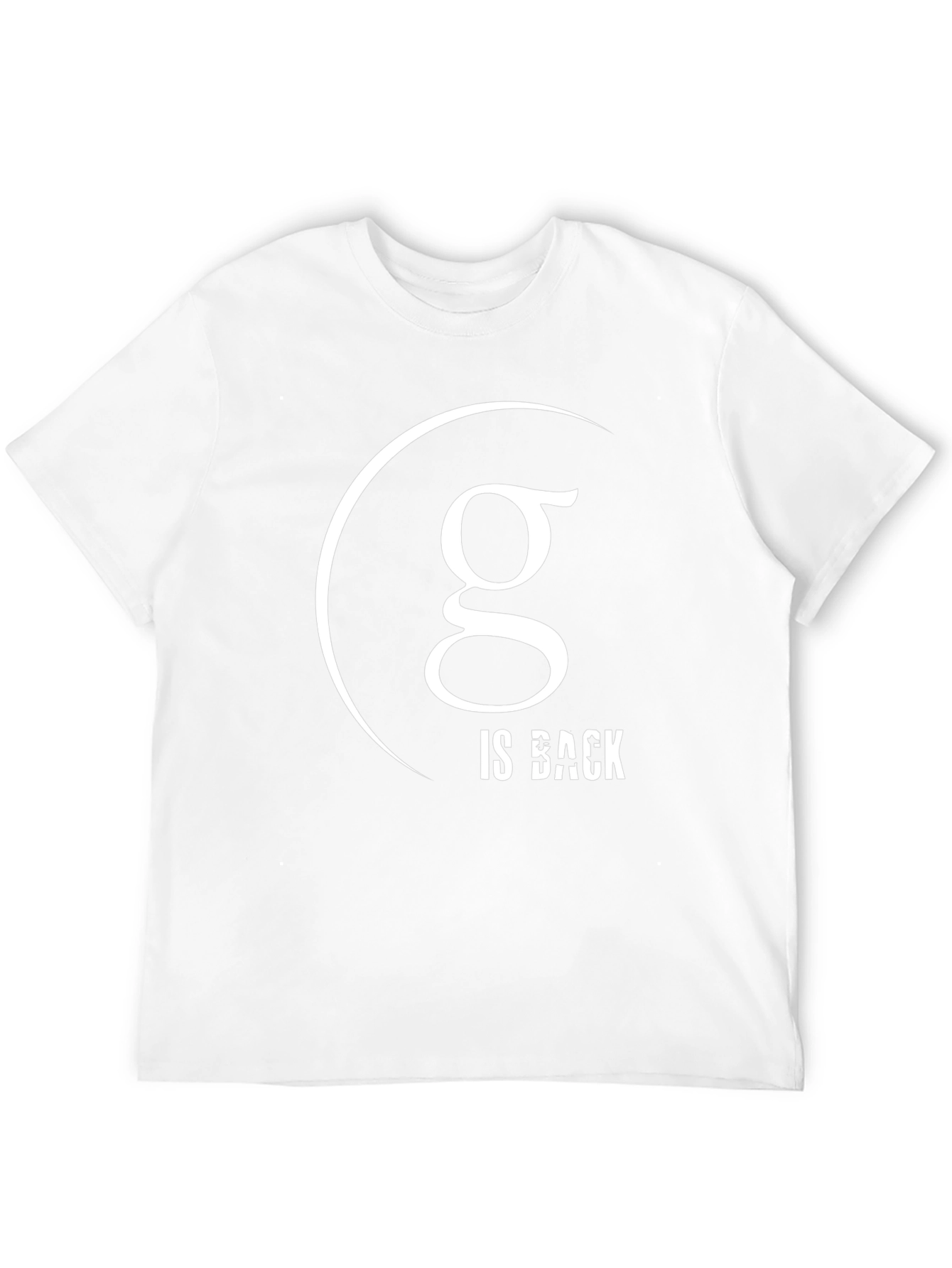 G is Back Black Graphic Tee - Mens