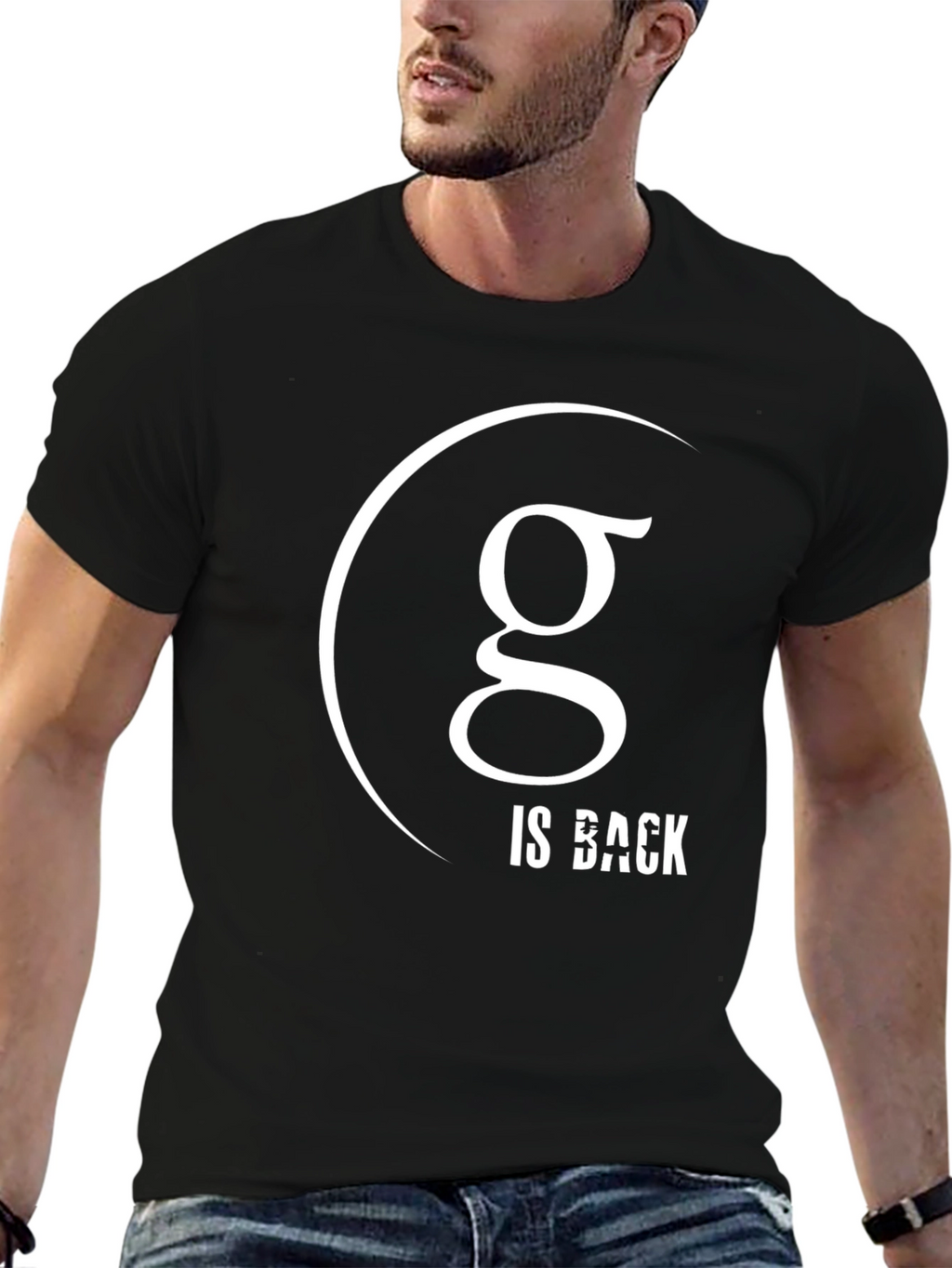G is Back Black Graphic Tee - Mens