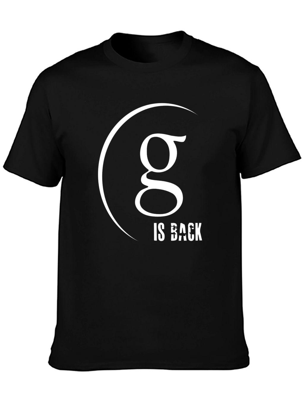 G is Back Black Graphic Tee - Mens