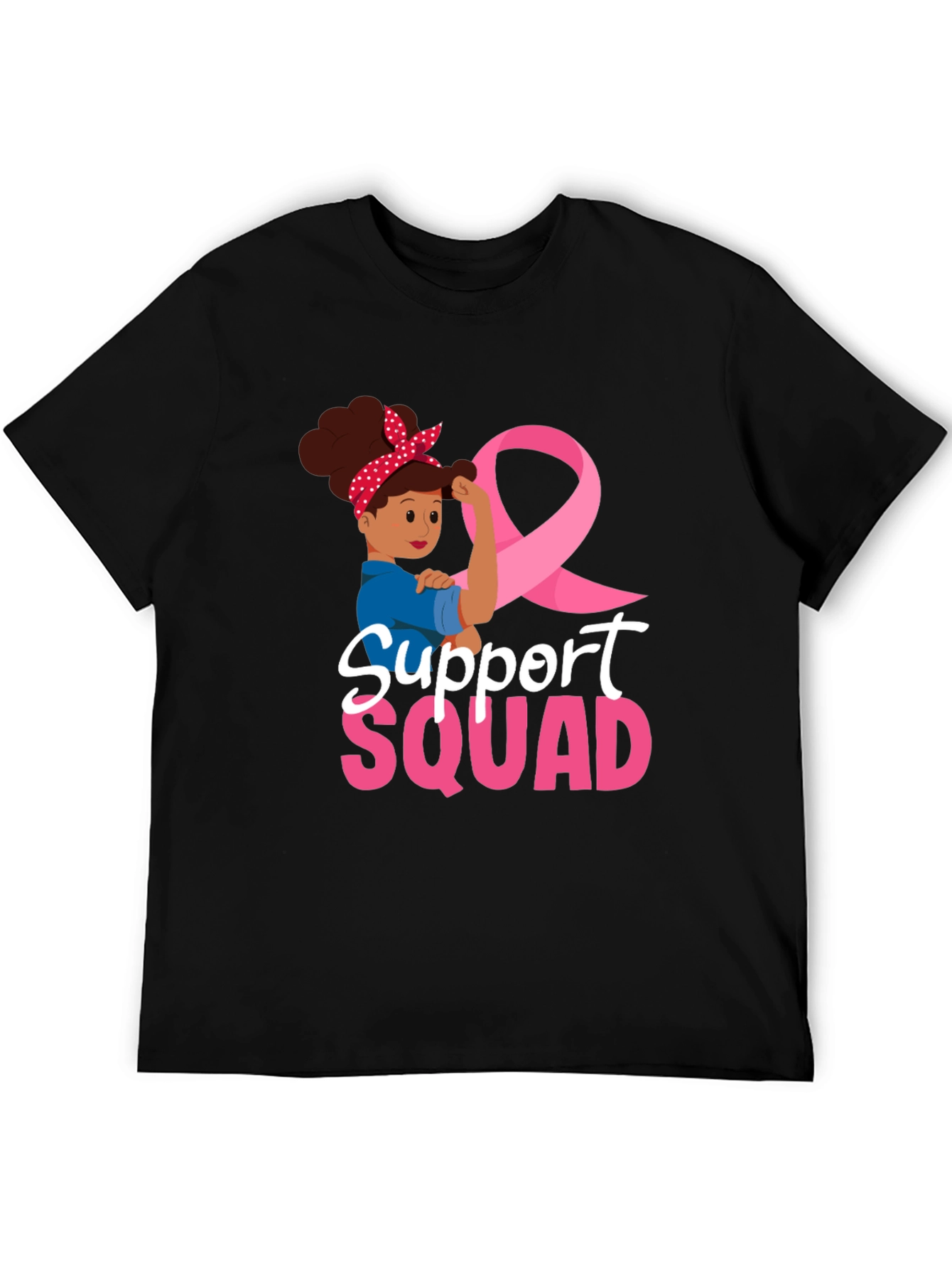 Support Squad Breast Cancer Awareness T-Shirt