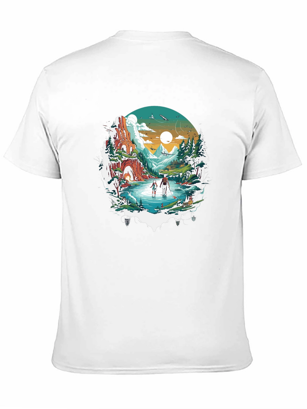 Nature Landscape Graphic T-Shirt