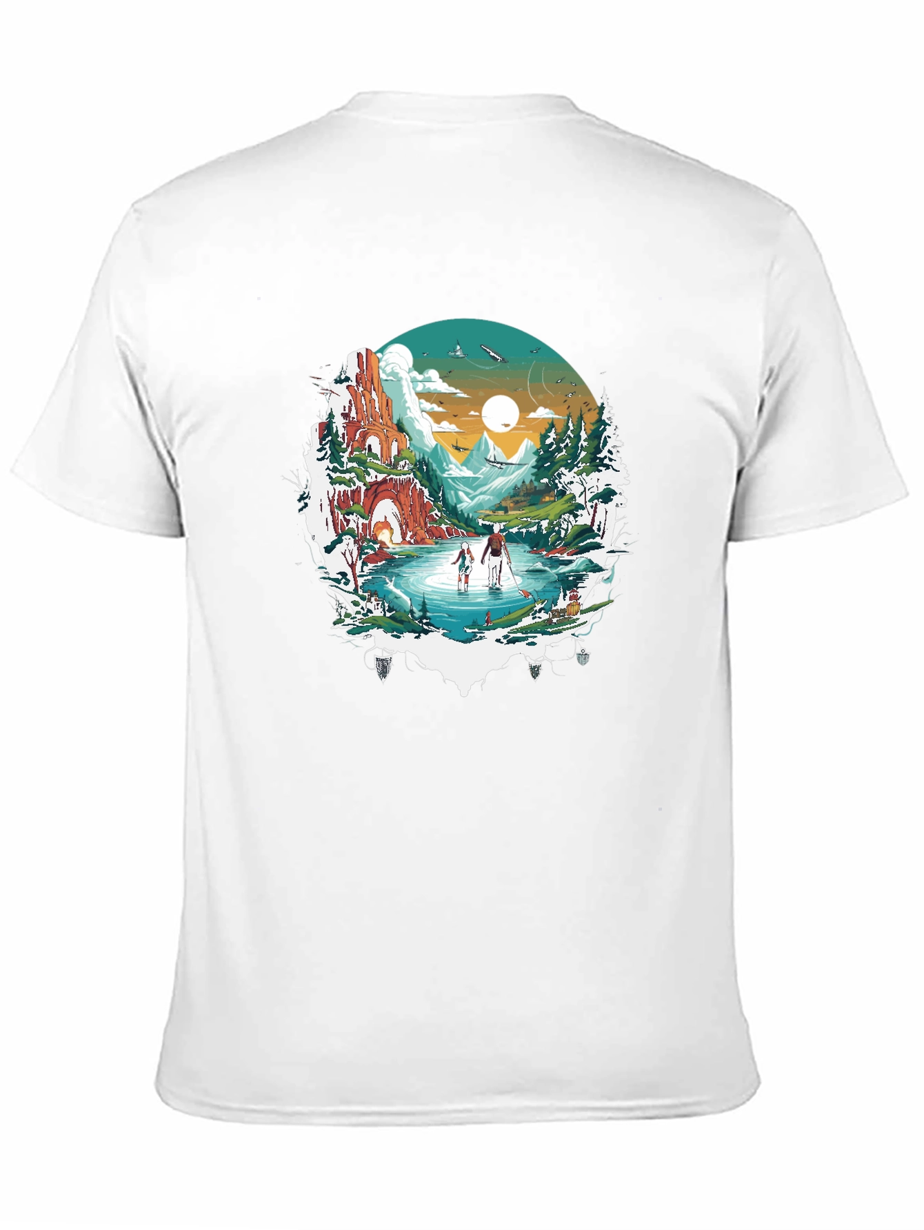 Nature Landscape Graphic T-Shirt