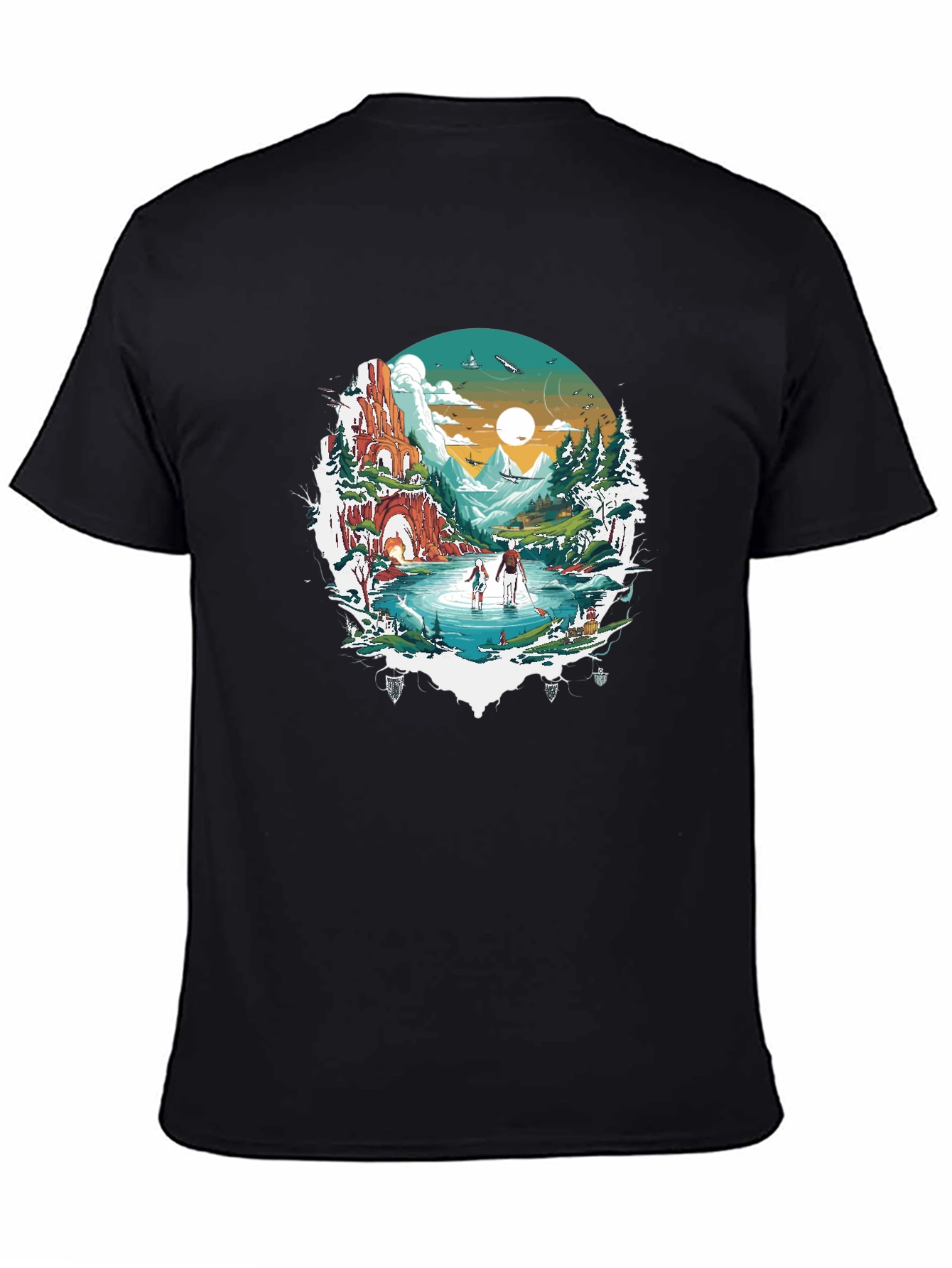 Nature Landscape Graphic T-Shirt