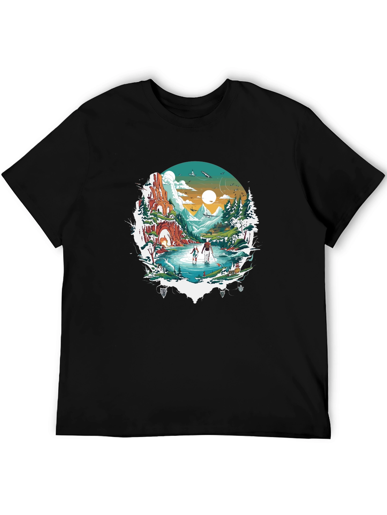 Nature Landscape Graphic T-Shirt