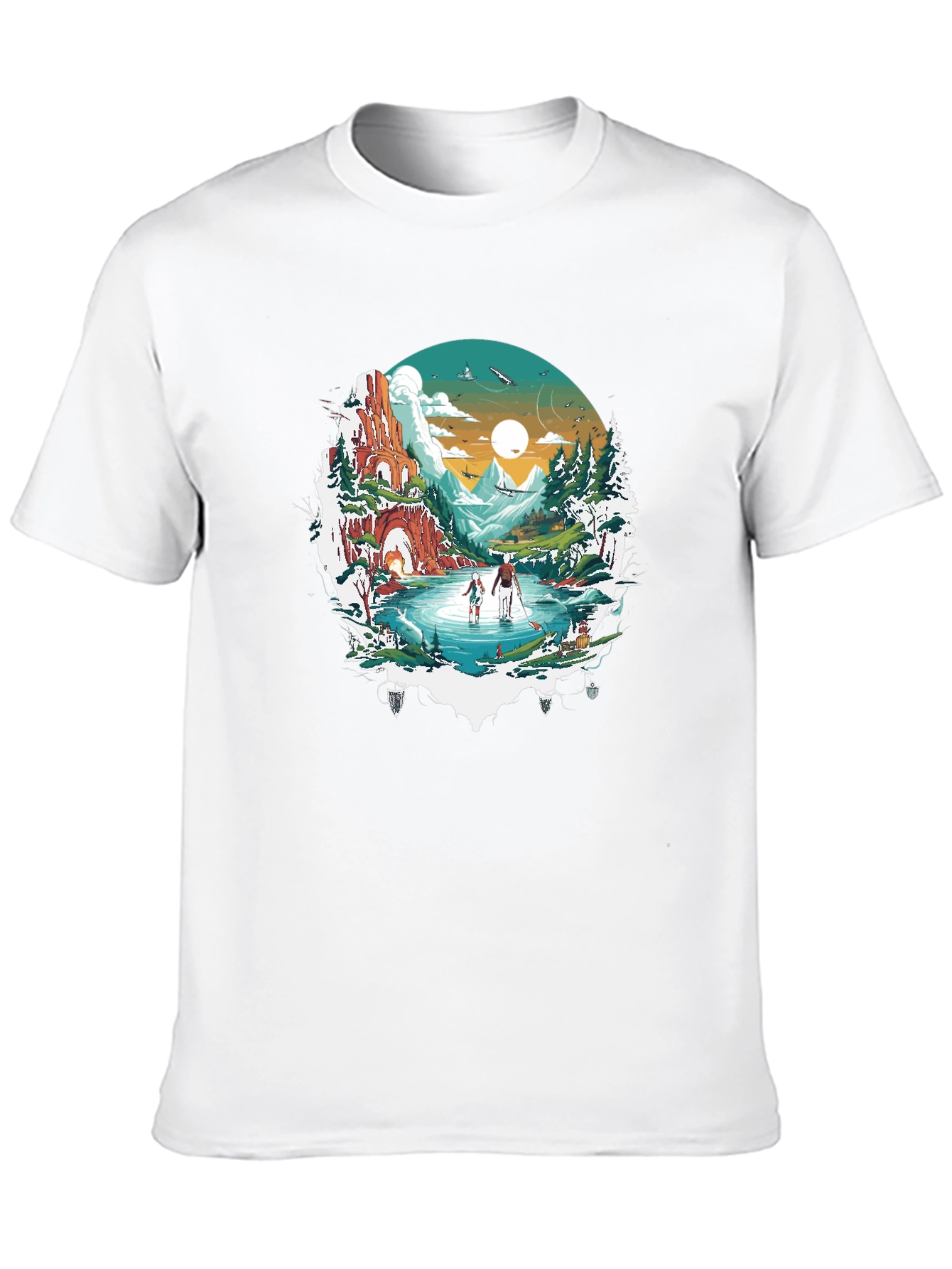 Nature Landscape Graphic T-Shirt