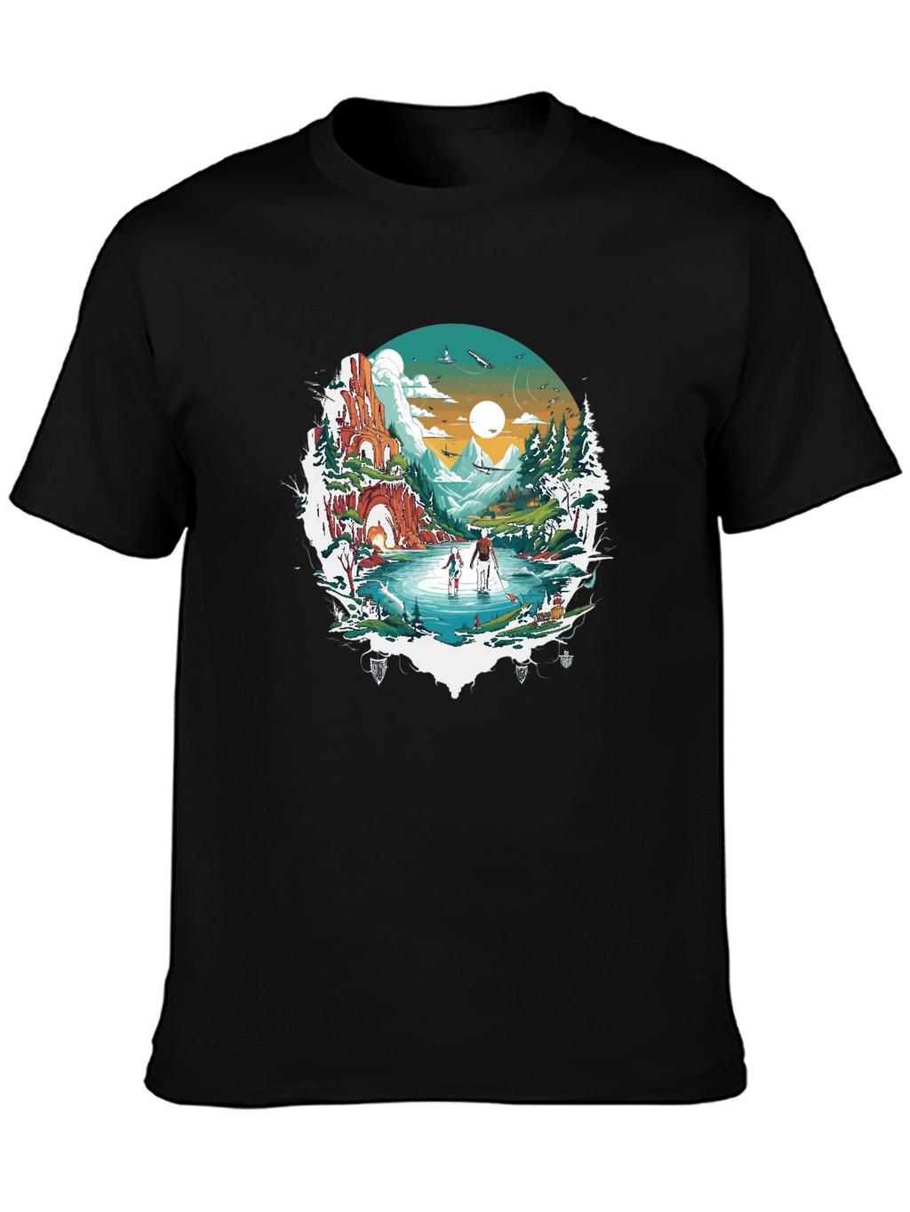 Nature Landscape Graphic T-Shirt