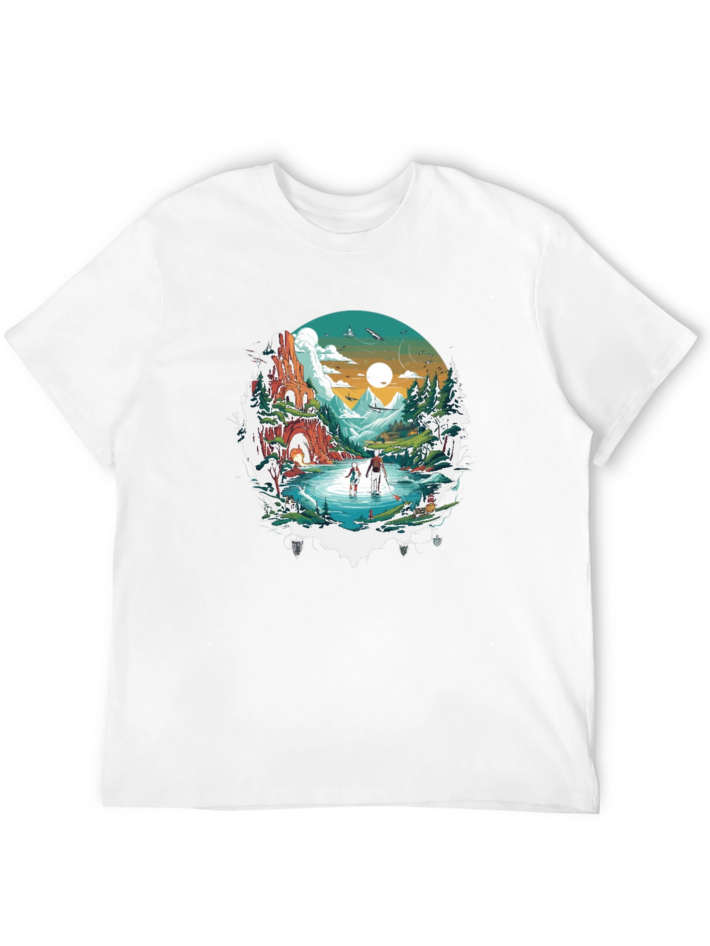 Nature Landscape Graphic T-Shirt