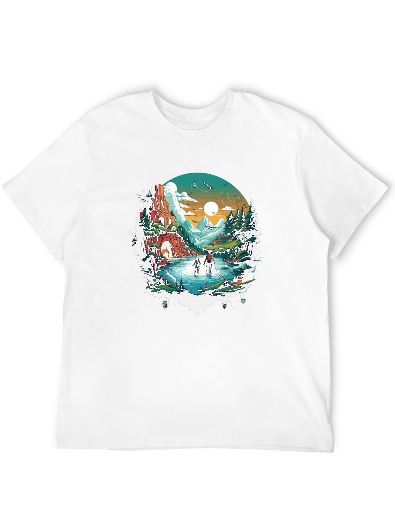 Nature Landscape Graphic T-Shirt