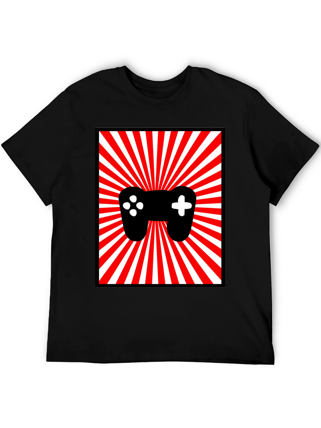 Gamer Controller Graphic Tee - Retro Style