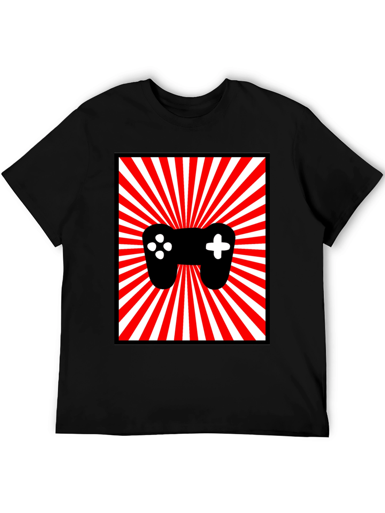 Gamer Controller Graphic Tee - Retro Style