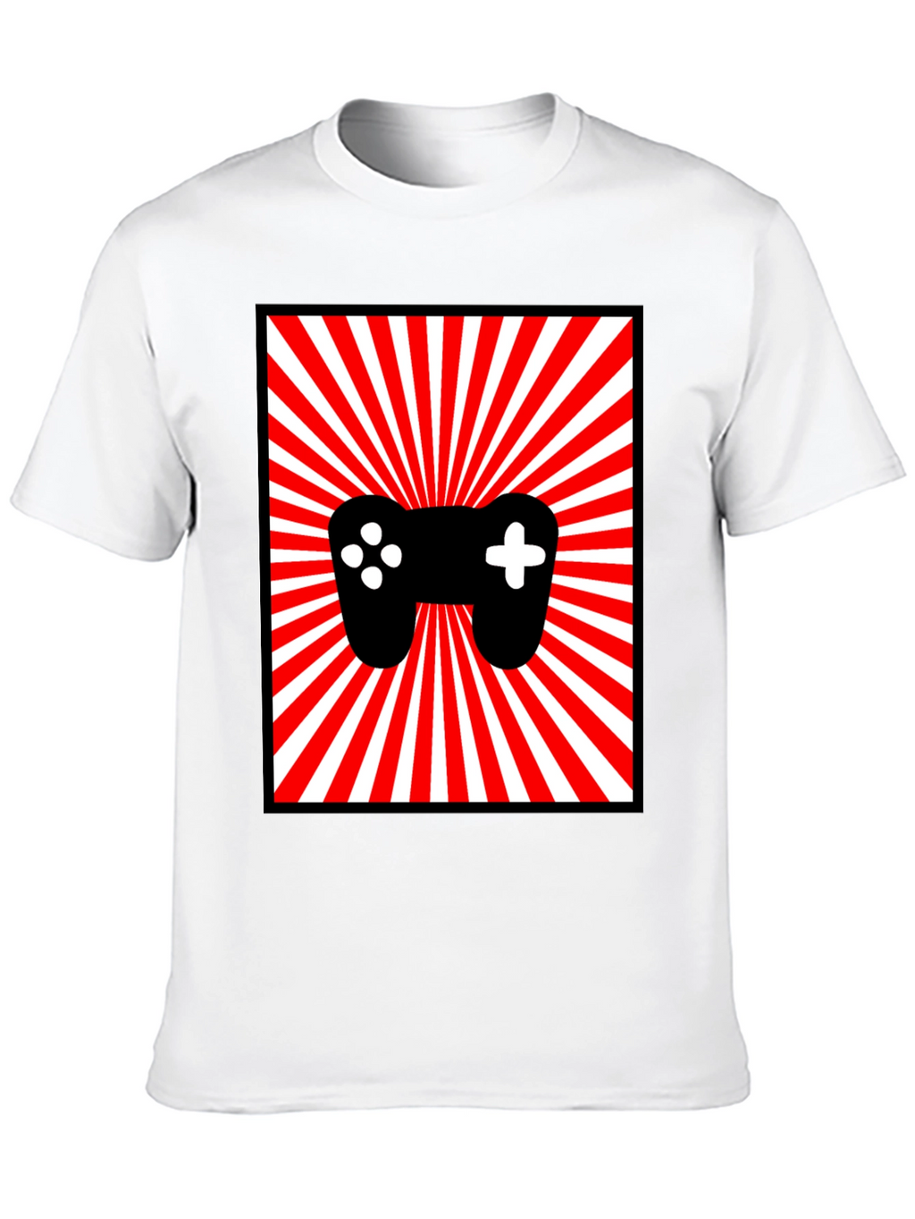 Gamer Controller Graphic Tee - Retro Style