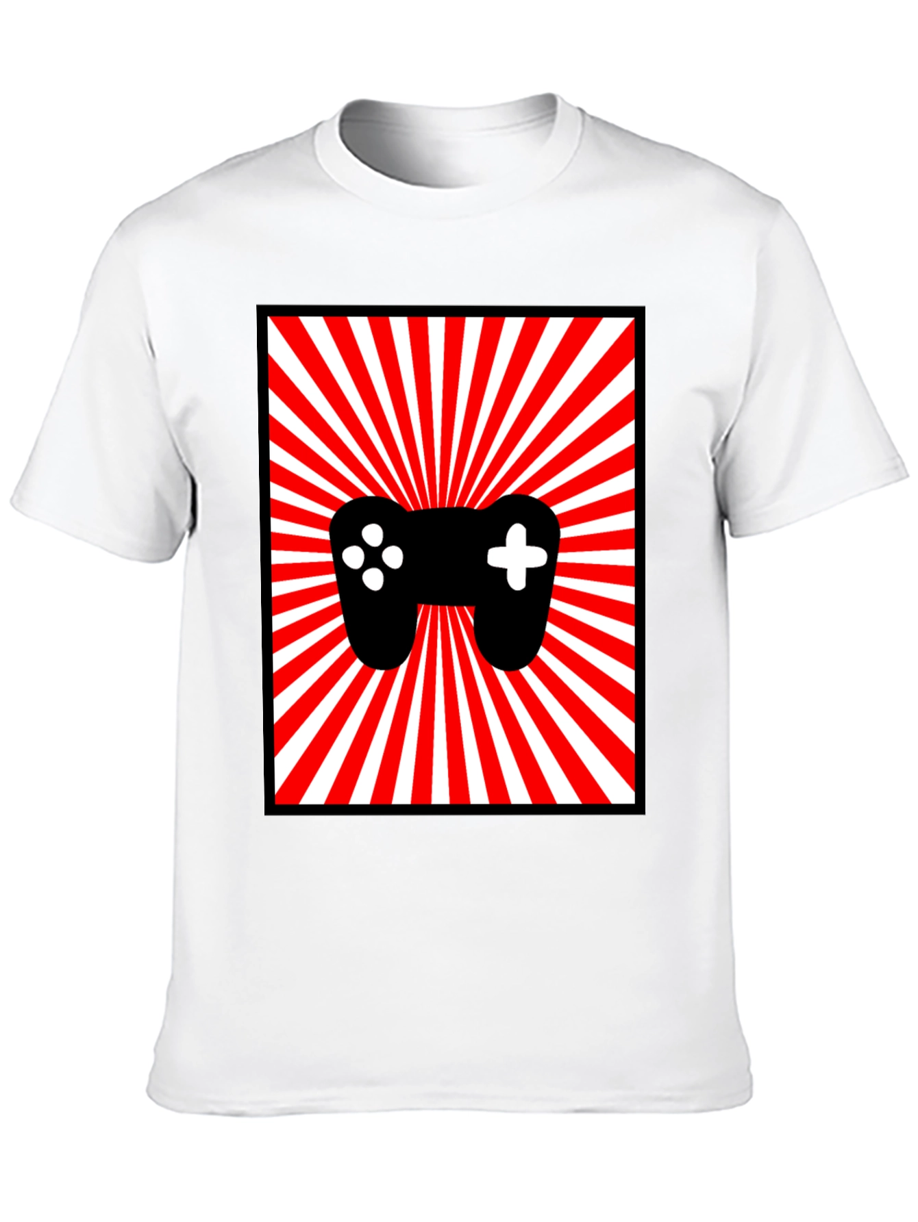 Gamer Controller Graphic Tee - Retro Style