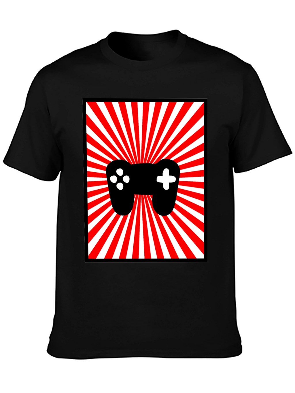 Gamer Controller Graphic Tee - Retro Style
