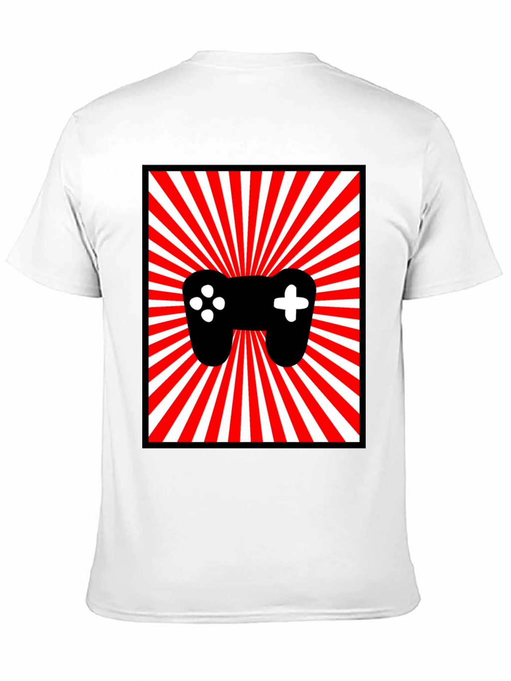 Gamer Controller Graphic Tee - Retro Style