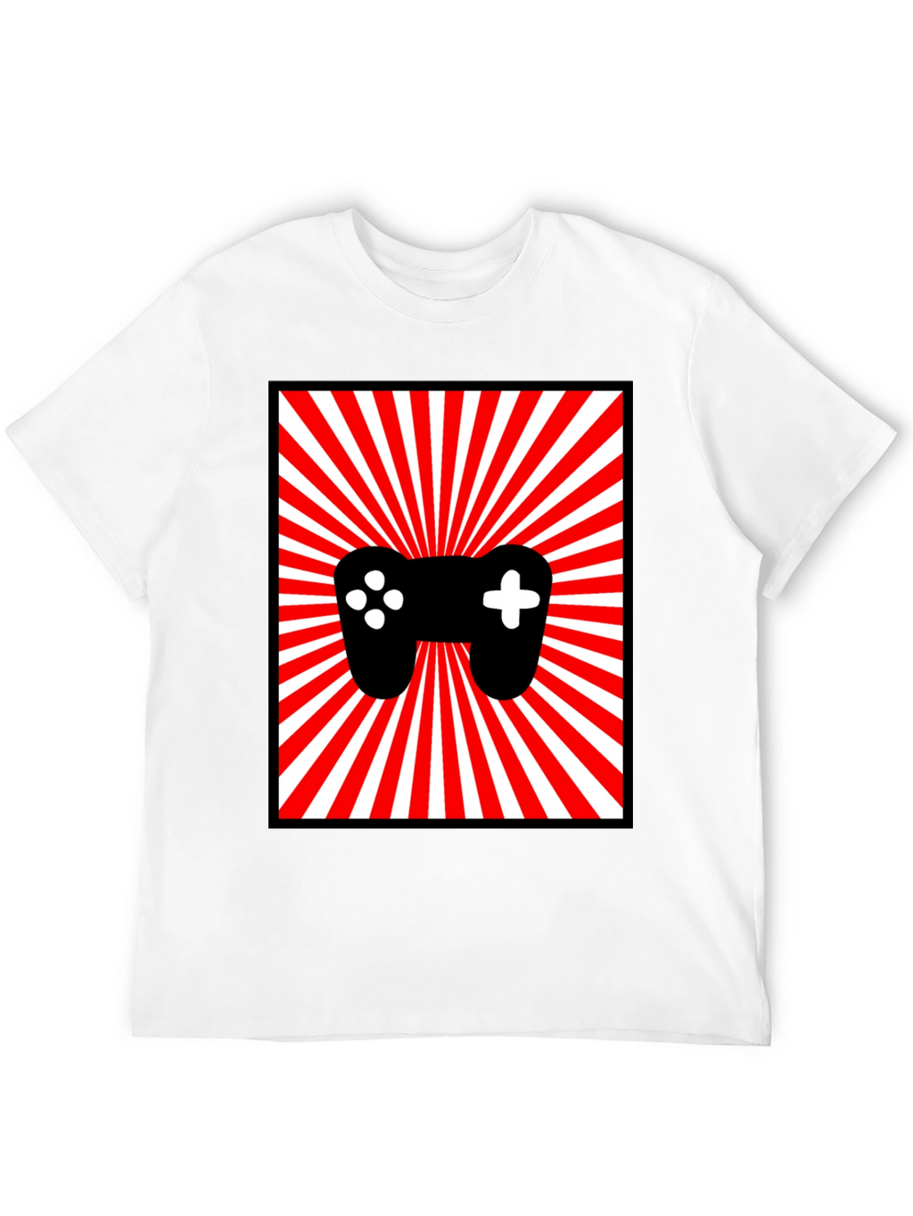 Gamer Controller Graphic Tee - Retro Style