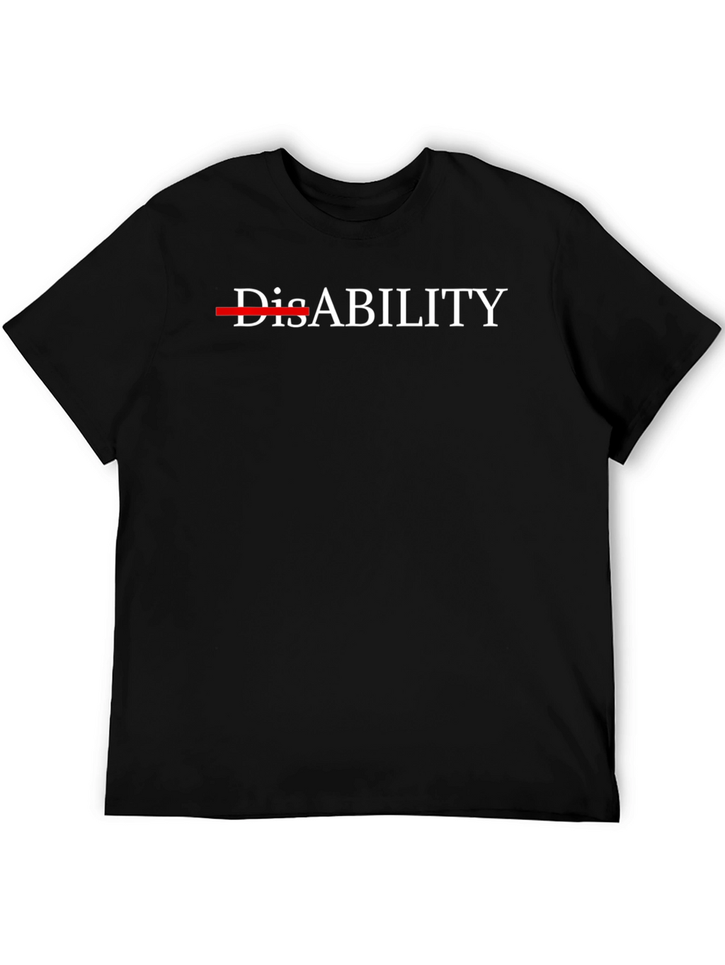 DisABILITY Awareness Black T-Shirt