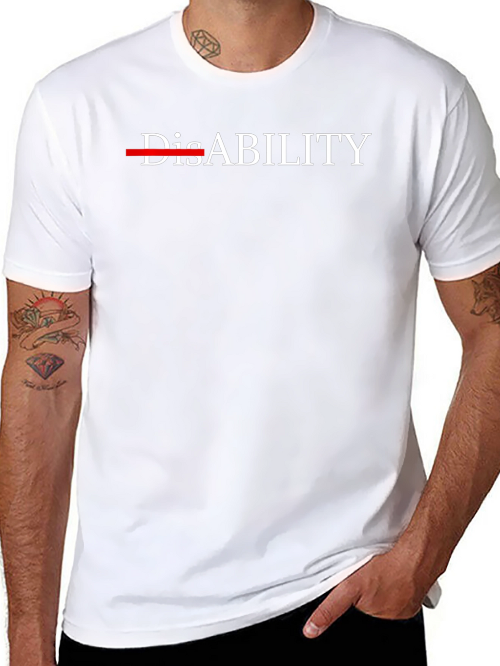DisABILITY Awareness Black T-Shirt