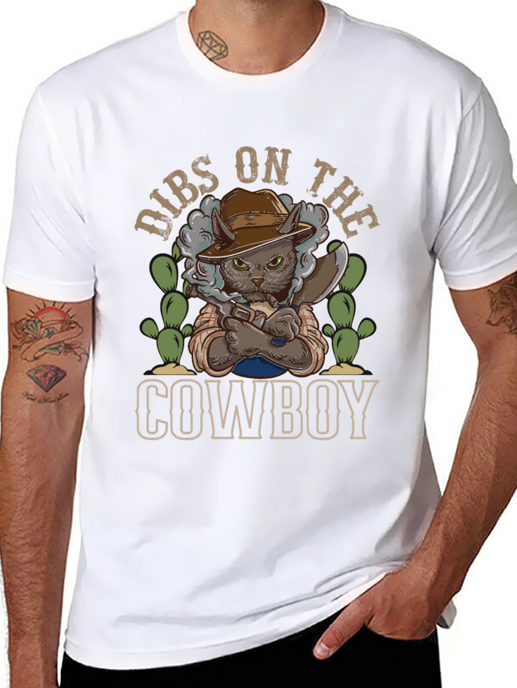 Ribs On The Cowboy Graphic T-Shirt