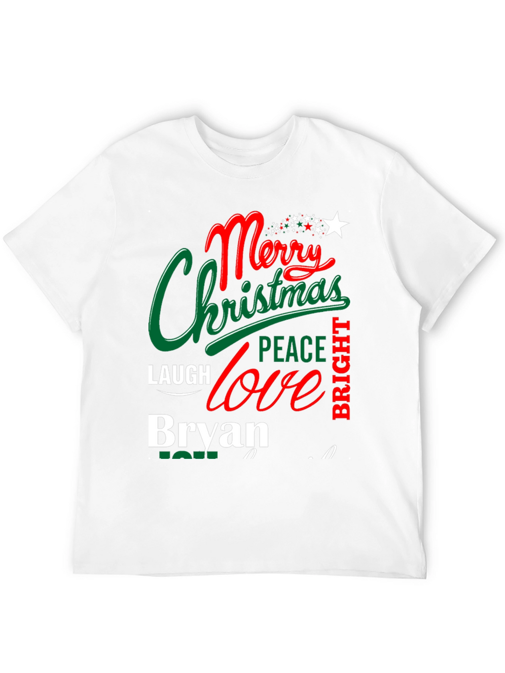 Merry Christmas Personalized T-Shirt