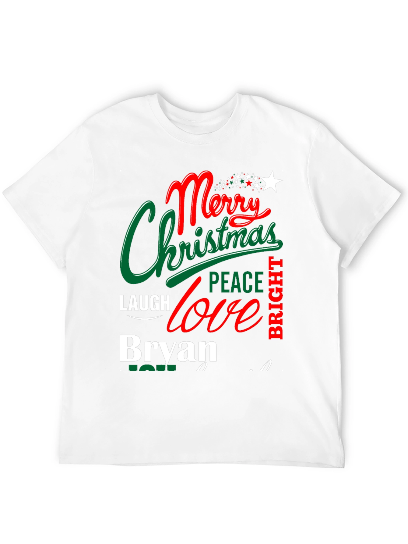 Merry Christmas Personalized T-Shirt