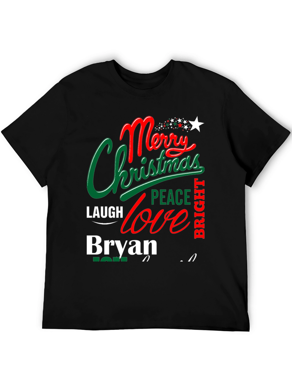 Merry Christmas Personalized T-Shirt