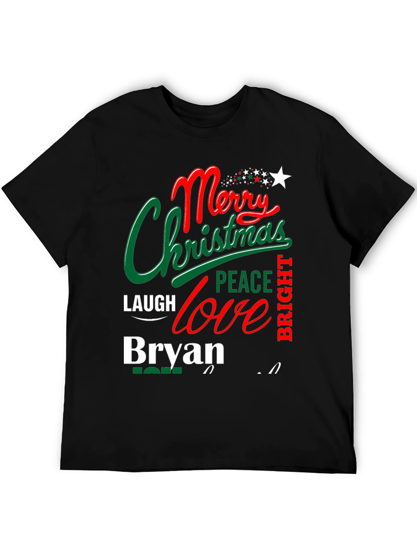 Merry Christmas Personalized T-Shirt