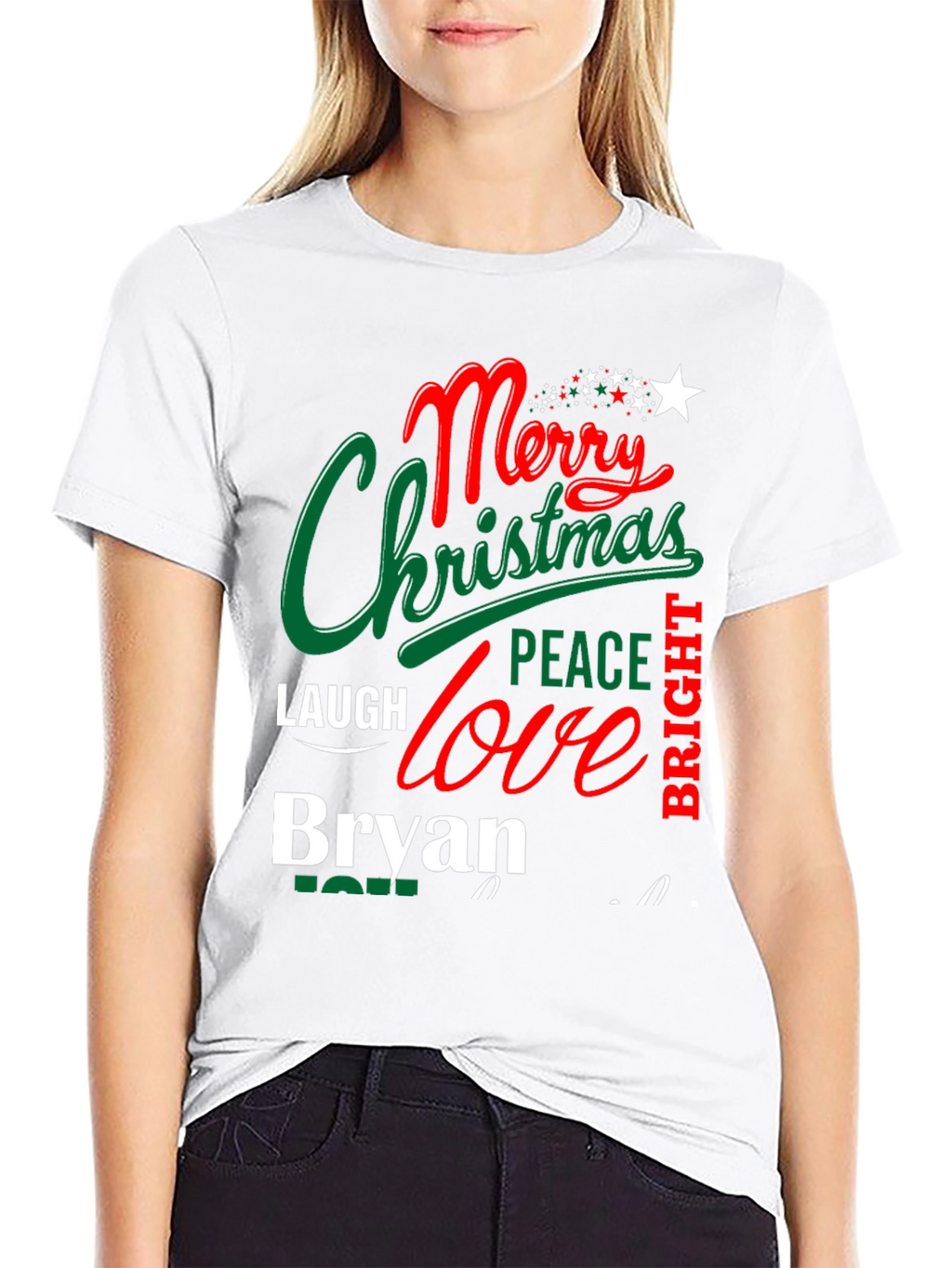 Merry Christmas Personalized T-Shirt