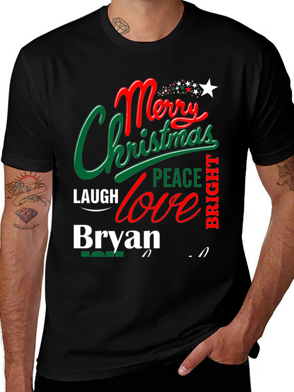 Merry Christmas Personalized T-Shirt