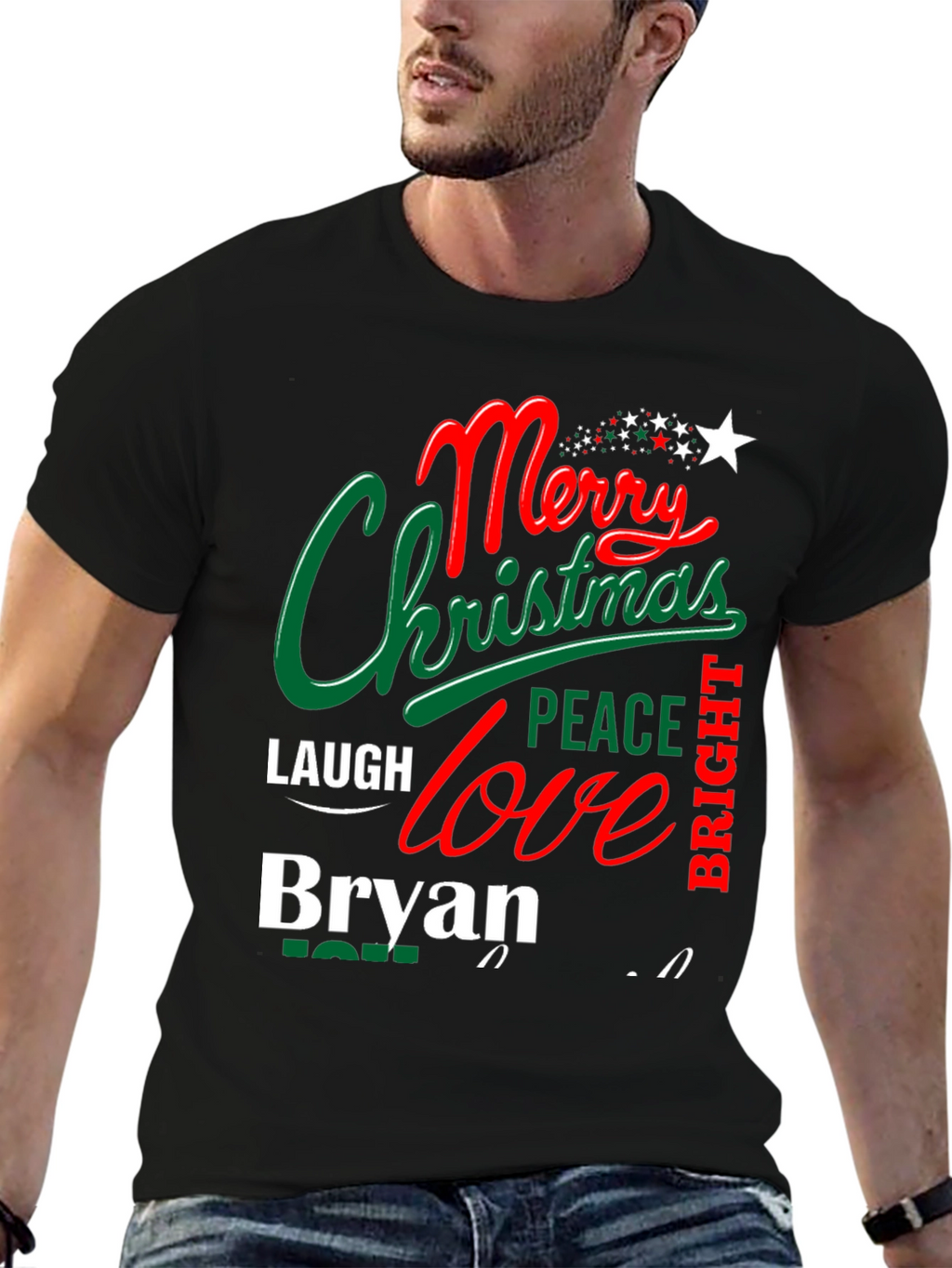 Merry Christmas Personalized T-Shirt